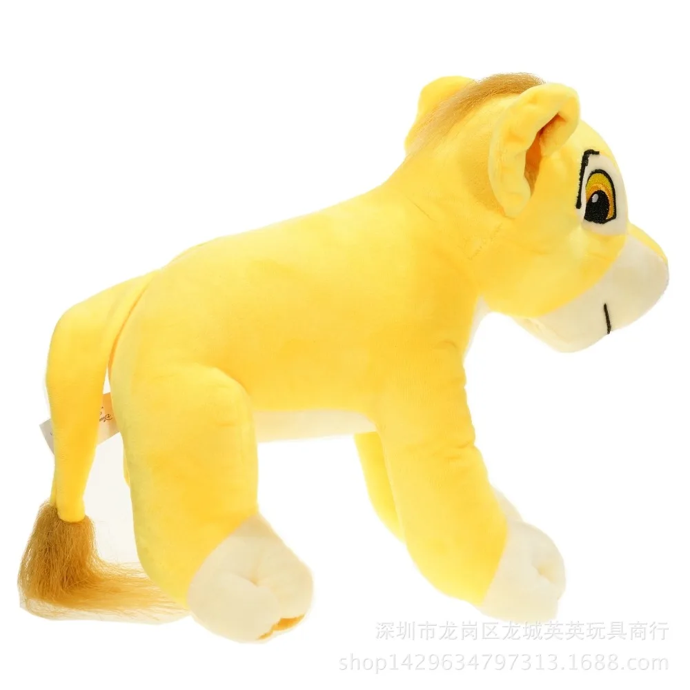 1 шт., хорошее качество, Король Лев Simba и Nala, плюшевые игрушки, мягкие куклы в виде животных, детские игрушки для девочек, подарки на день рождения