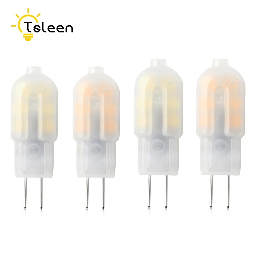 Молочный чехол G4 светодиодный 12 В AC DC COB свет 2 Вт высококачественный светодиодный G4 лампа Тип JC SMD 2835 люстра лампы Замена галогенного света