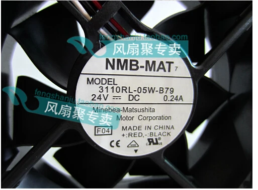 

New original NMB 3110RL-05W-B79 8cm8025 24V0.24A 80*80*25MM dual ball inverter fan