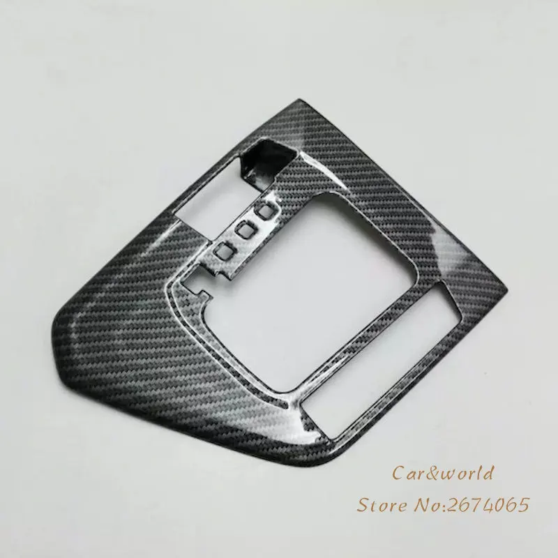 Коробка передач для Volkswagen VW Tiguan 2017 2018 рамка панель обшивка углеродное волокно