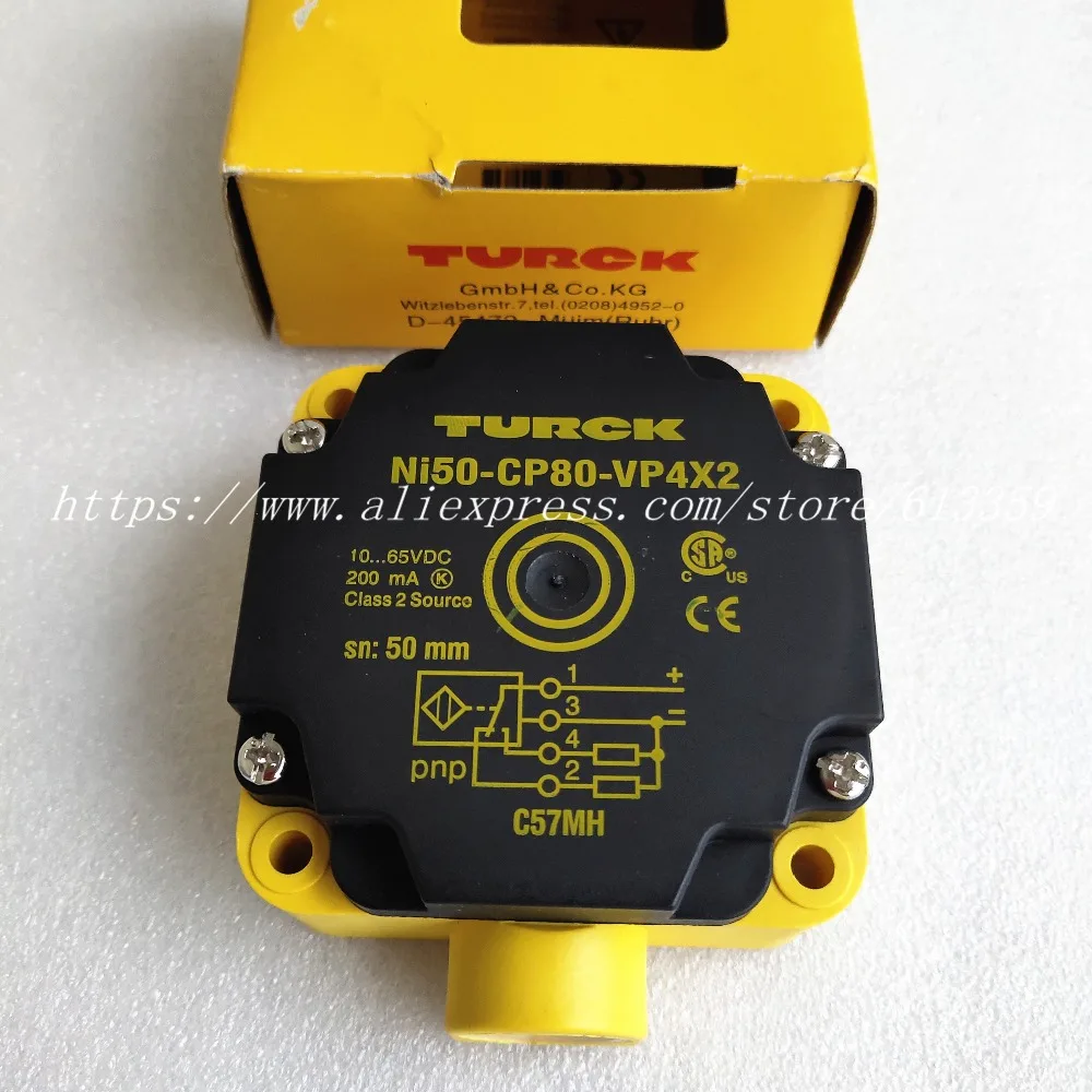 NI50-CP80-VP4X2 NI50-CP80-VN4X2 Turck датчик приближения высококачественный