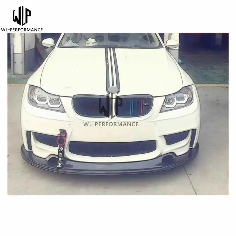 BMW 3 series E90 modified 1M car body kit front bumper carbon fiber lip head shovel chin GTS style 05-11 | Автомобили и мотоциклы