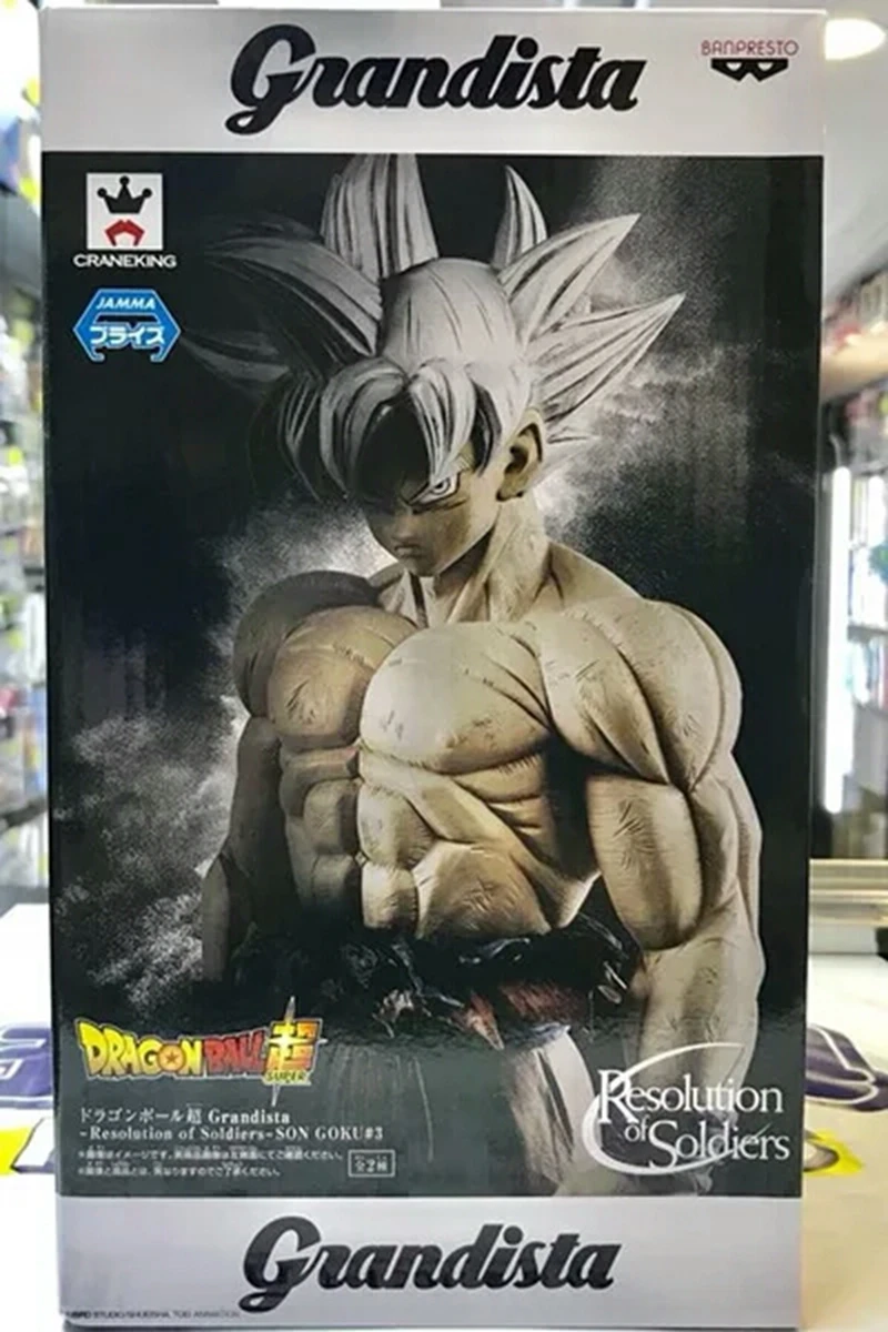 WSTXBD BANPRESTO оригинальный Жемчуг дракона Z DBZ грандиста GROS Ros Goku UI Ultra Instinct ПВХ фигурка