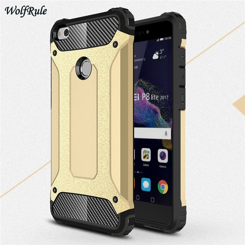 Cover Huawei P8 Lite 2017 Cases Business Style Silicone & Plastic Case For gr3 5.2" |