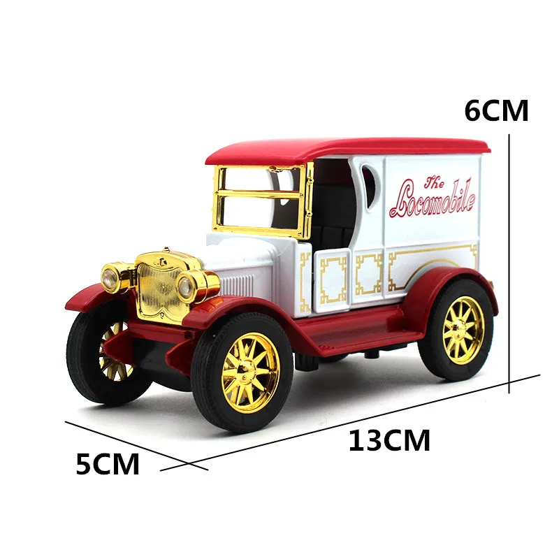 1:32 литье под давлением винтажная классическая модель автомобиля из сплава звук и