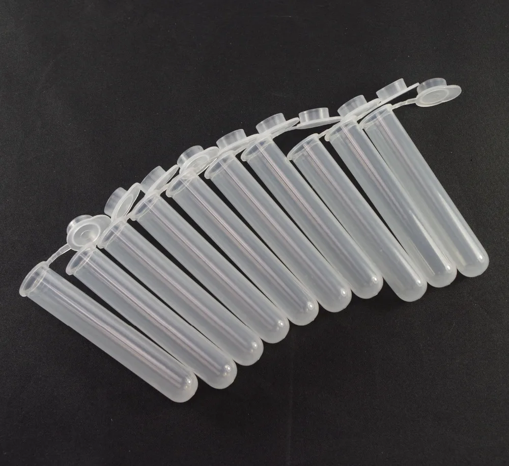 

Plastic test tubes centrifuge tubes 15ml round bottom lot48