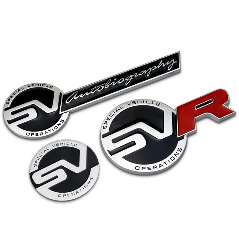 Наклейка решетка для Land Rover SV SVR freelander Discovery 1 2 3 4 5 LR2 Range Rover Evoque Defender Спортивная Металлическая Эмблема Авто