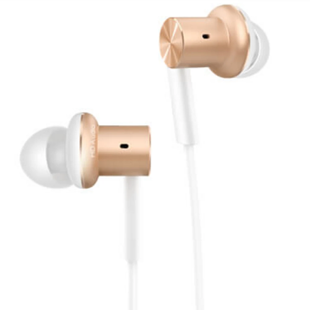 100% Xiaomi Hybrid / Pro HD наушники-вкладыши Hi-Fi наушники Mi Piston 4 с микрофоном круглые