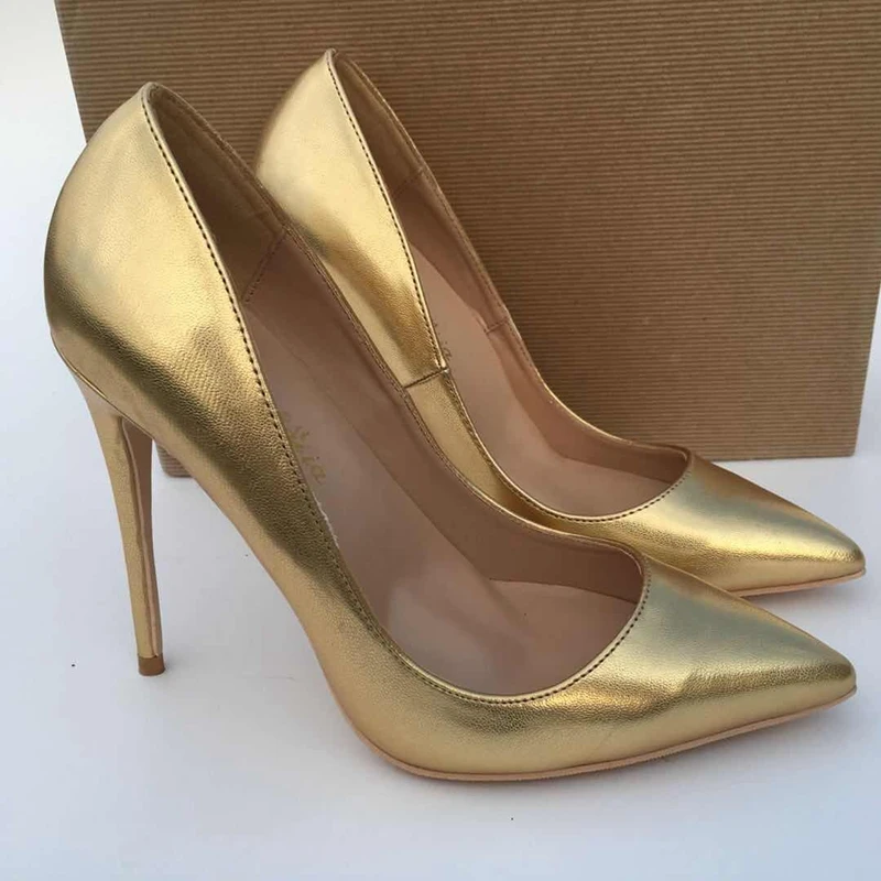 Brand Shoes Woman High Heels Ladies Shoes 12CM Heels Pumps Women Shoes High Heels Sexy Black Beige Wedding Shoes Stiletto
