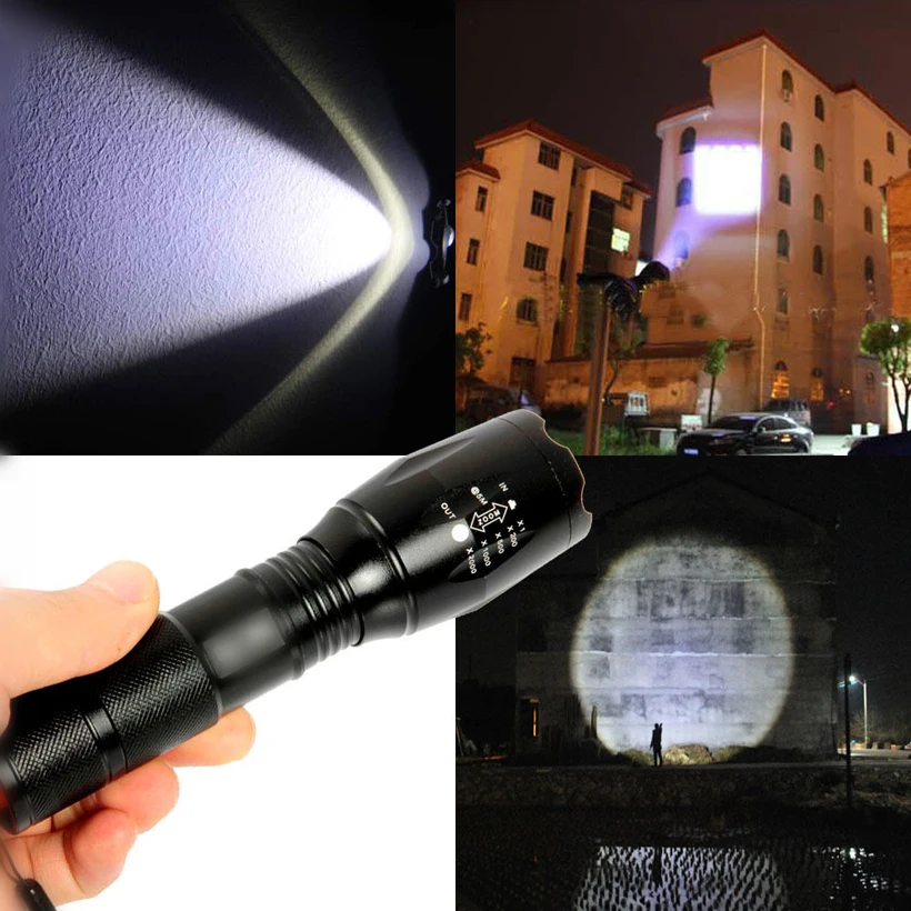 CREE xm-l T6 3800 люмен светодиодный фонарик Масштабируемые torch light | Лампы и освещение