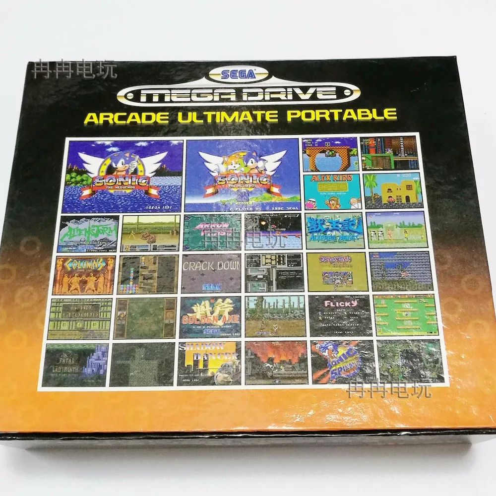 Бесплатная доставка 2 8 дюймовый булайт в 15 играх Sega 16 бит аркадная игра Genesis