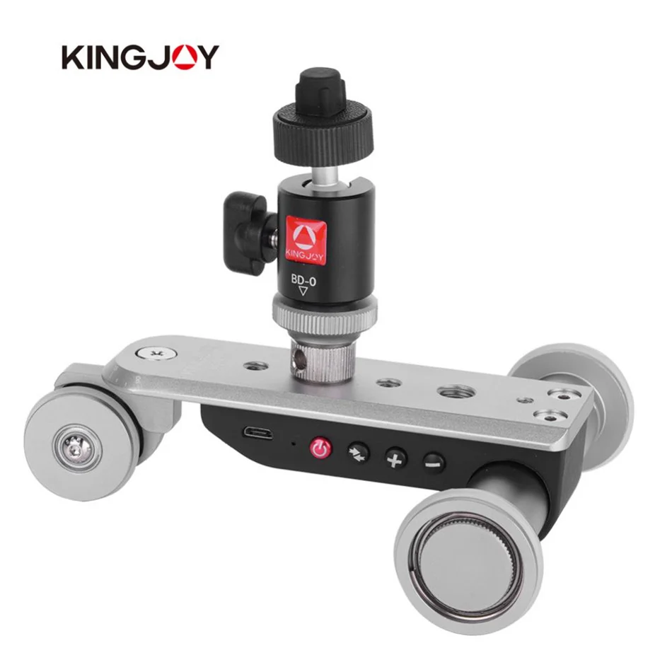 Electric Track Slider Motor Dolly Truck Max Load 8KG Mini Aluminium Alloy Motorized 3-Wheel Car for Camera Camcorder DSLR | Электроника
