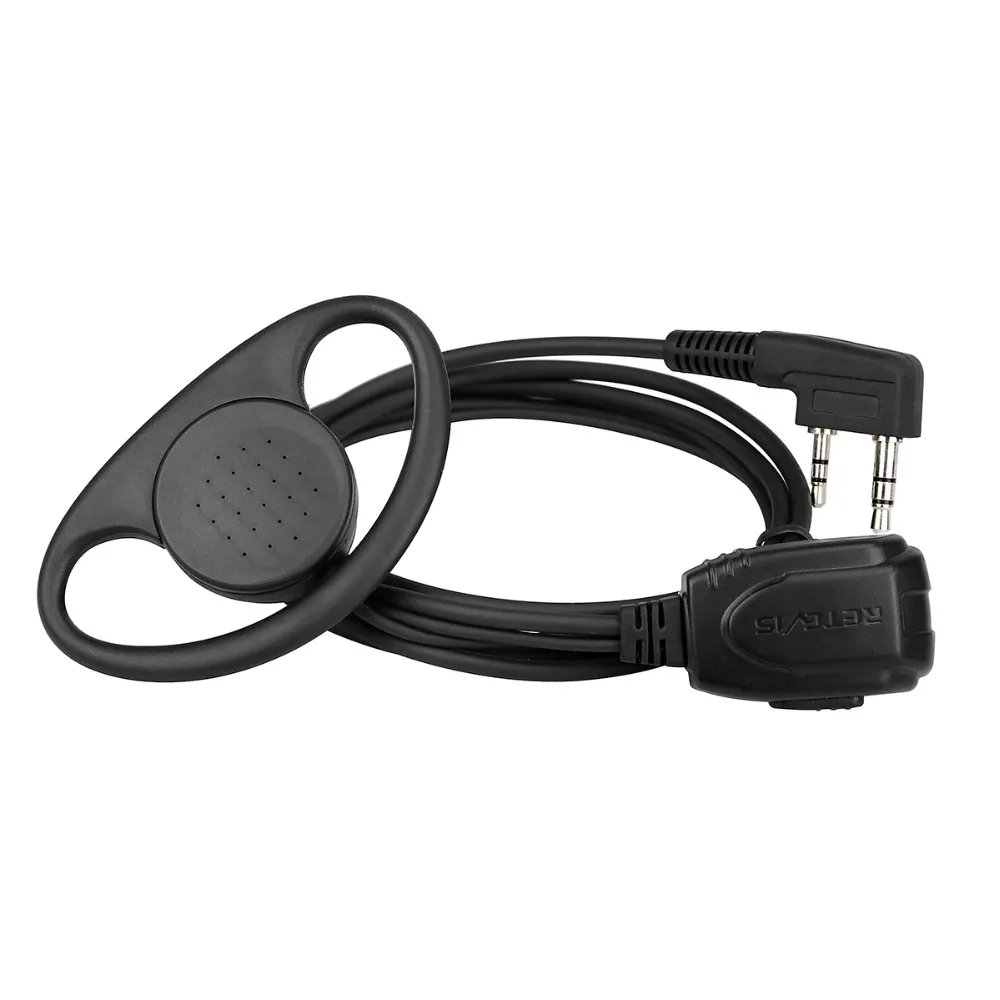 D-образные наушники с заушником, наушники Walkie Talkie для Kenwood Baofeng UV-5R UV5R UV-82 888S RETEVIS H777/RT22/RT81/RT-5R