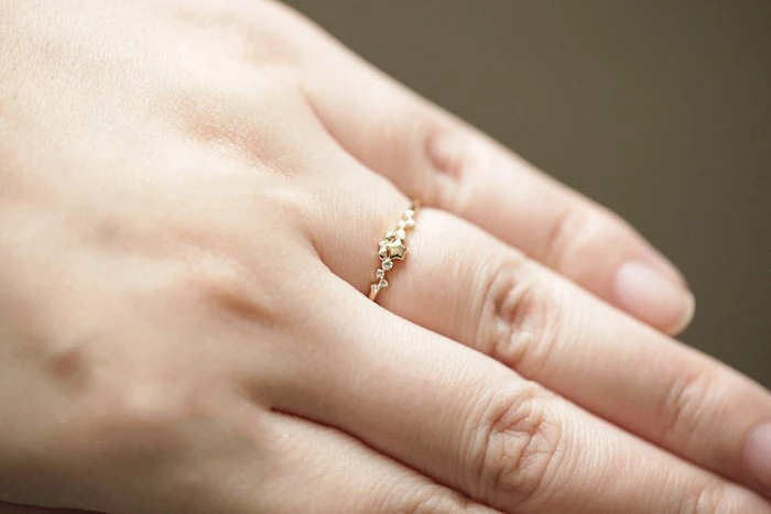 New Slim Simple Zircon Engagement Wedding Ring Love Female Jewelry | Rings