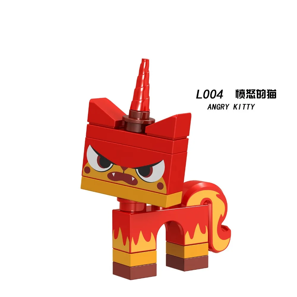 Для друзей принцесса Unikitty фильмы девушки Angry Astro Queasy Biznis Kitty очки строительные