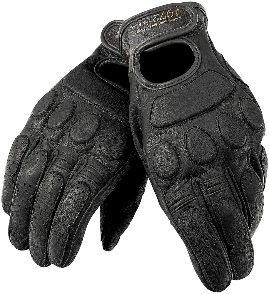 

Classic Style Dain Blackjack Gloves Retro Motorcycle Goatskin Leather Racing Gloves City Street Motorbike Racer Gloves Guantes