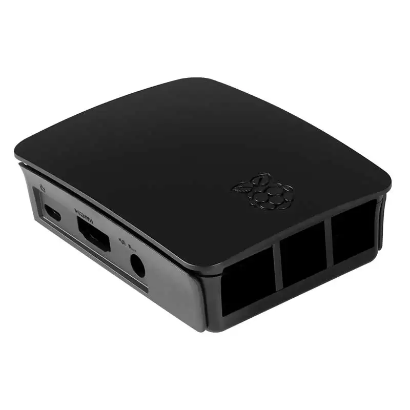 Для Raspberry Pi 3 корпус абс для Raspberry Pi 2 коробка оболочка из официального Raspberry Pi основание защитные черные чехлы
