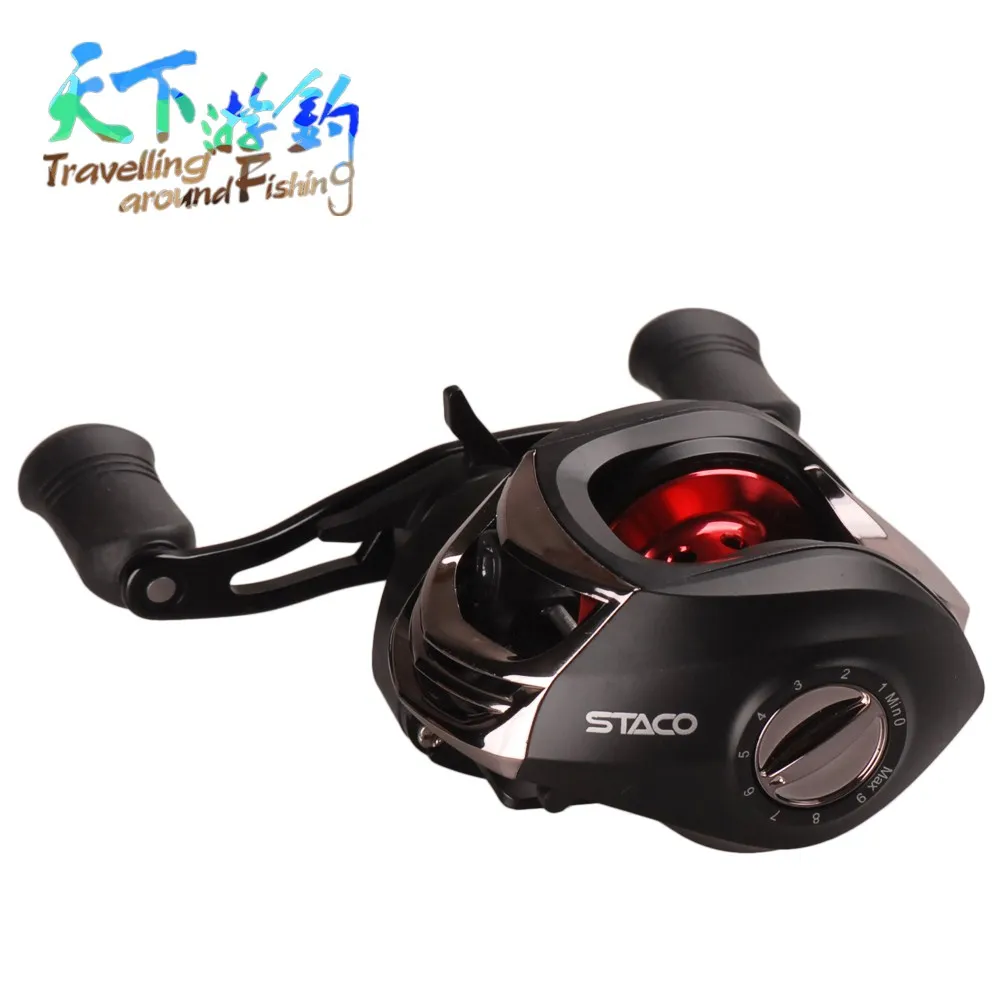 TAF Bait Casting Fishing Reel 12+1BB 6.3:1 Max Drag 5kg Left Right Hand Baitcasting Carretilha De Pesca Carp | Спорт и развлечения