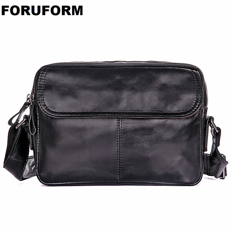 Мужская сумка мессенджер из 100% натуральной кожи на молнии|male bag|man messenger bags menclutch bag