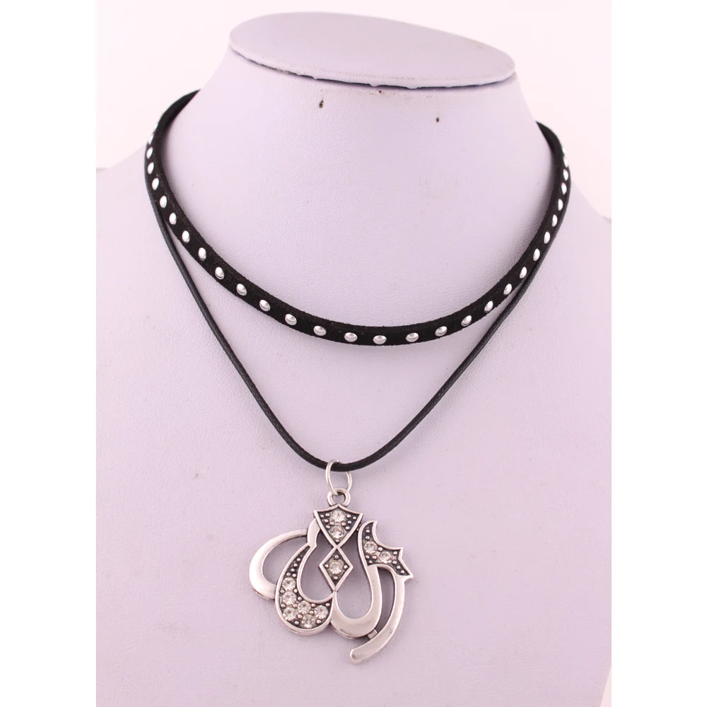 Мусульманские женщины Арабский исламский Бог Аллах стандартное ожерелье