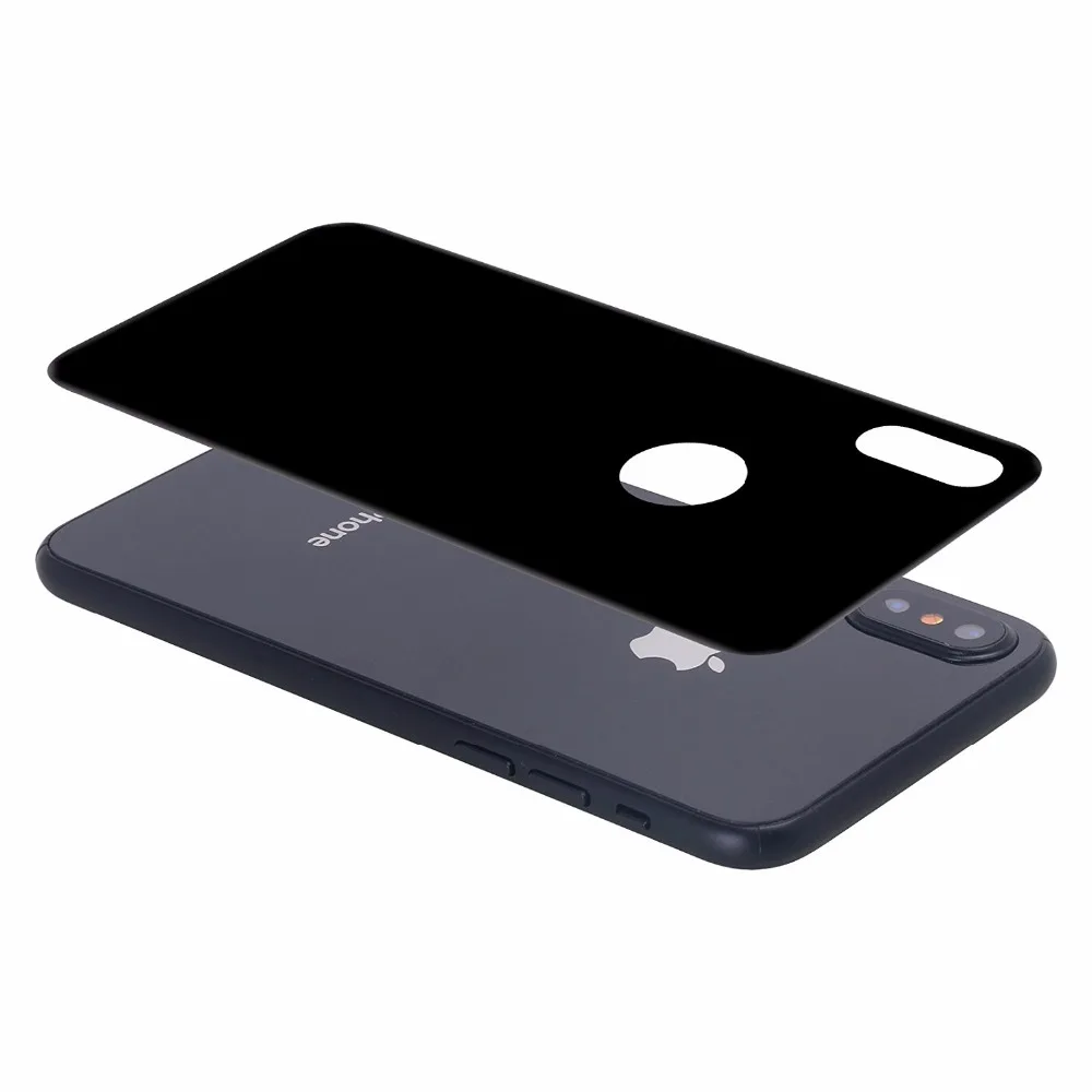 0 3 мм Защитная пленка для задней панели iPhone 8 Plus X закаленное стекло 10 обратная