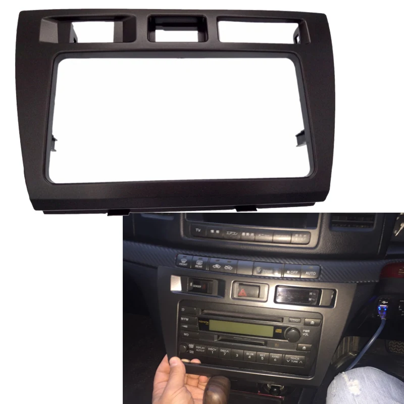 ITYAGUY 2 DIN Автомобильная Радио панель для TOYOTA Mark II(JZX110) 2000-2004 Verossa 2001-2004 фасции Dash CD отделка