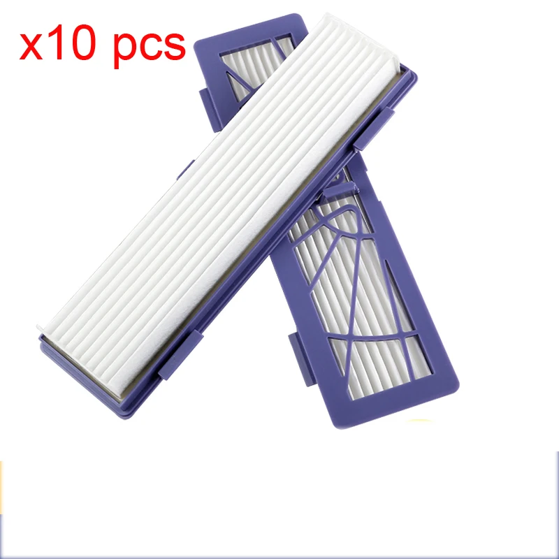 

10 pcs HEPA filters for Neato Botvac D/Connected Series D7 D80 D85 D3 D75 D5 70e 75 80 85 Vacuum Cleaner Parts Pets/Allergies