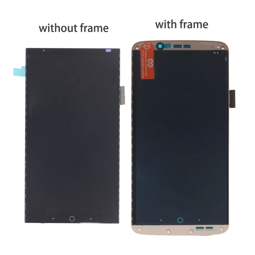 AMOLED для zte Axon 7 lcd с рамкой дисплея кодирующий преобразователь сенсорного экрана в сборе для zte A2017 A2017U A2017G Axon7 lcd