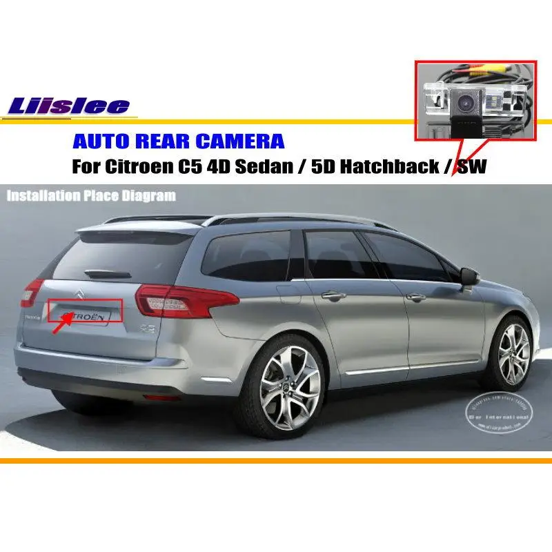 

For Citroen C5 4D Sedan 5D Hatchback SW Car Rearview Rear View Camera Back Parking NTST PAL AUTO HD CCD CAM Accessories Kit