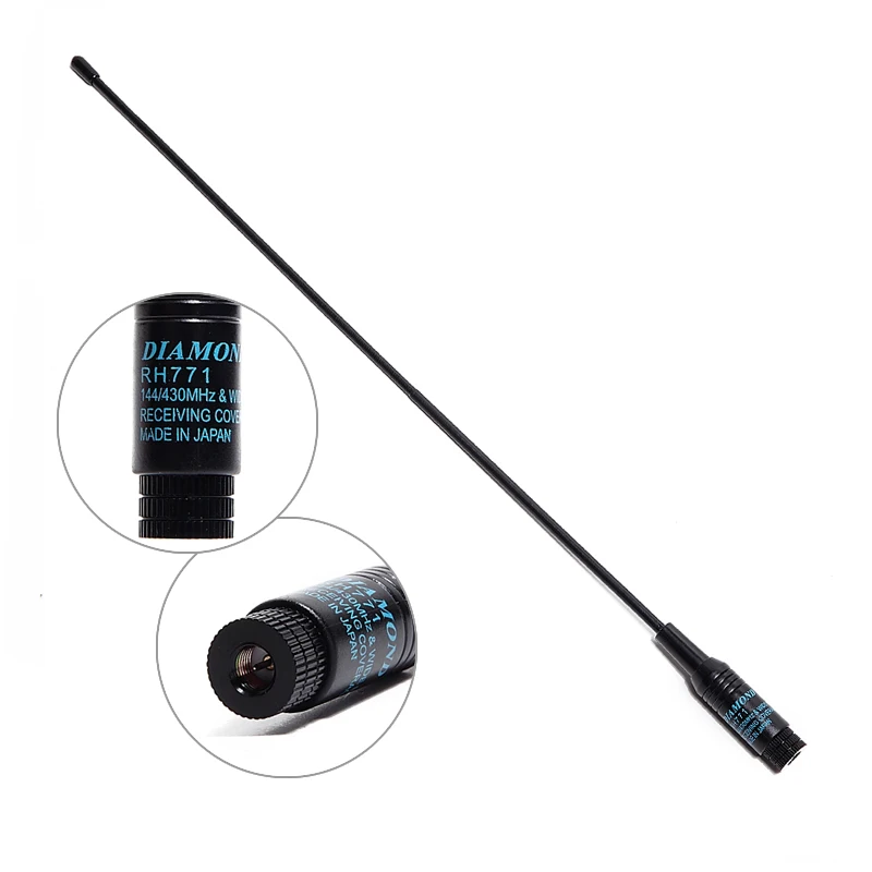 Алмазная мягкая двухдиапазонная антенна для Baofeng Yaesu TYT/E Wouxun рация с частотой 144/430