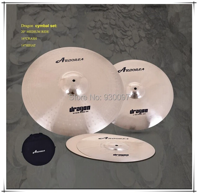 

handmade cymbal ,DRAGON series cymbal set
