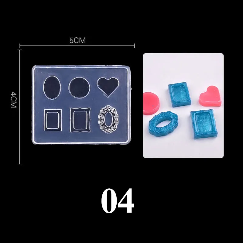 04 1 шт. DIY Дизайн ногтей силиконовая форма 3D листья цветок ромашка шаблон для ногтей Форма Акриловый УФ гель резьба маникюрные трафареты инструменты - Цвет: 04