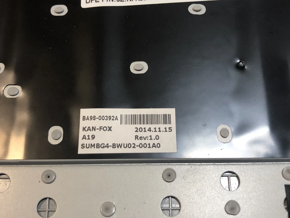 Бразильская Клавиатура для ноутбука Samsung NP370E4J NP370E4K с тачпадом упор BR Раскладка |