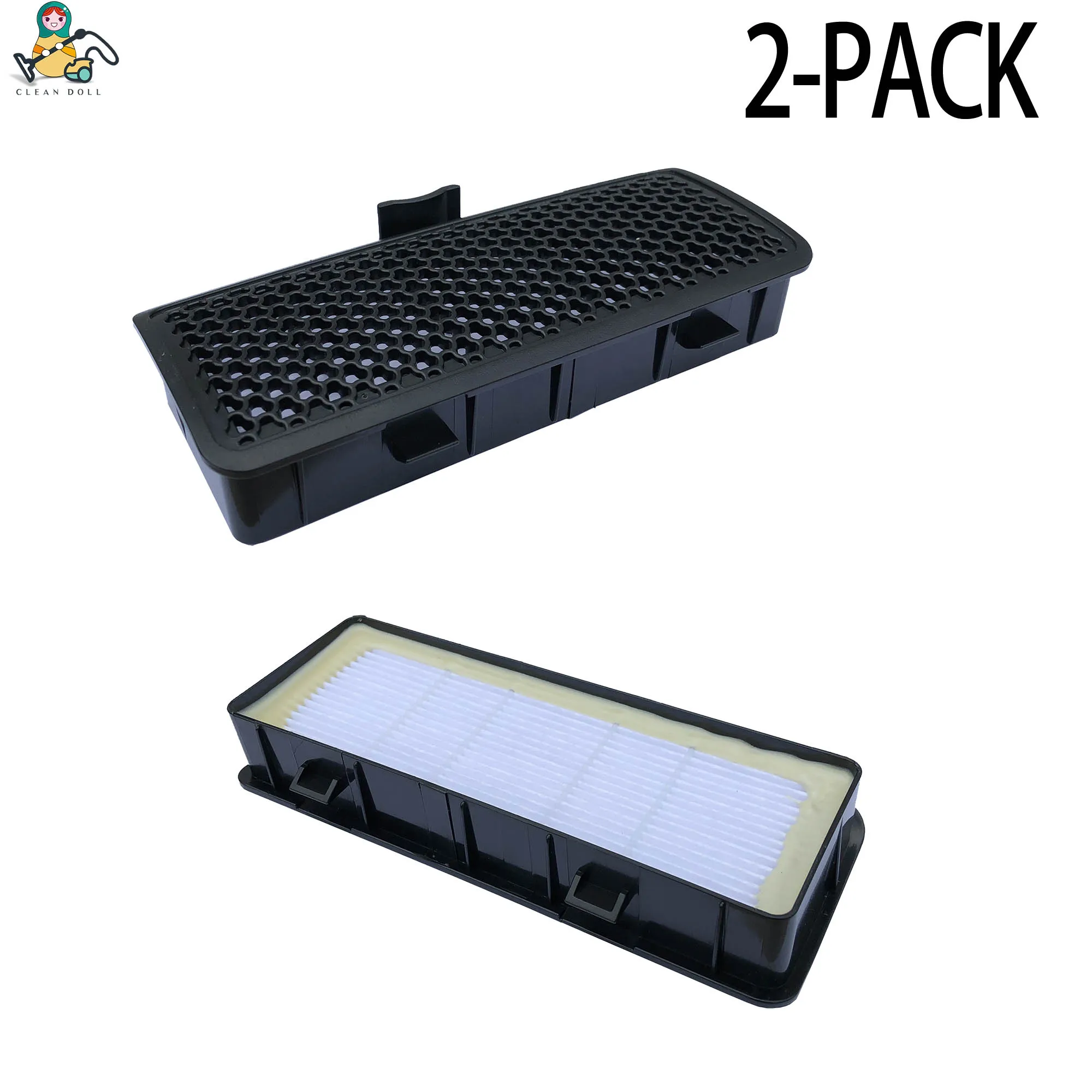 VC4220-FT-2PK Выход HEPA фильтр для пылесоса LG XR-404 80 ADQ73573301 VC4220 VK75101HC VK75204H VK75301H VK76102HU части фильтра - Цвет: VC4220-FT-2PK