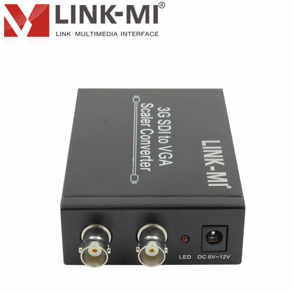 LINK MI ИПД для VGA скалер конвертер HD/SD/3G SD многофункциональный HD 3G SDI видео адаптер