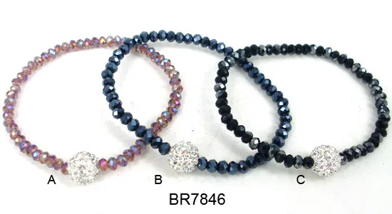 Бесплатная доставка Мини-бусины 4 мм из хрустального стекла растягивающиеся