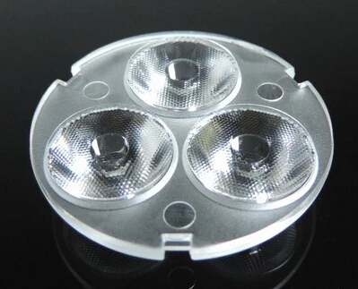 

GLJ-32 High quality LED Optical Lens 3P, PMMA materials, Size: 32X7.4mm, 23 degree, Bead surface