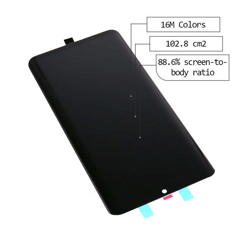 10 шт./лот ЖК дисплей для Huawei P30 Pro сенсорный экран дигитайзер сборка Бесплатная