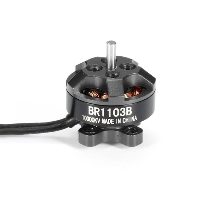 Высокое качество 4 шт./лот Racerstar Racing Edition 1103 BR1103B 10000KV 1-3S бесщеточный мотор черный