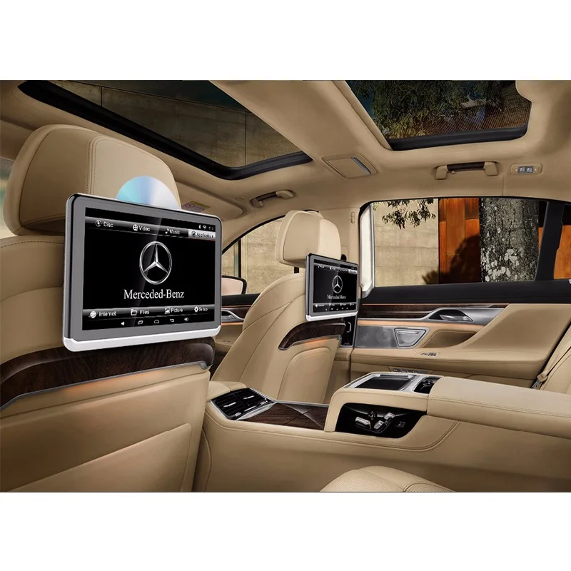 Автомобильный подголовник 10 1 дюйма IPS Touch HD 1080P DVD плеер настольный ПК с поддержкой
