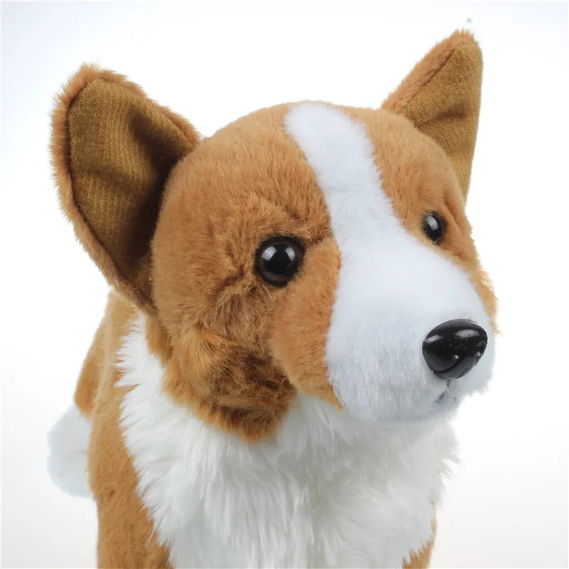 Kawill Corgi Doll Plush Dogs Kids Toys Cute Simulation Stuffed Animals Childrens Educational Toy Gift 30cm on. Kawill Корги Кукла Мягкие Игрушки для детей, милые симуляционные плюшевые животные, обучающая игрушка для детей 30см на.