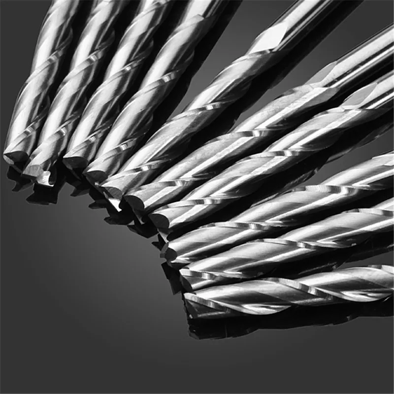 10 шт. фрезы из твердого сплава с 2 канавками|Фреза| |