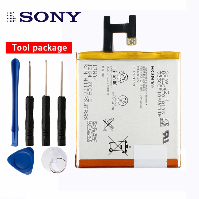 Оригинальный аккумулятор для телефона Sony Xperia Z L36h LTE C6602 C6603 L36i L36 LT36 LT36i LT36H 2330 мАч