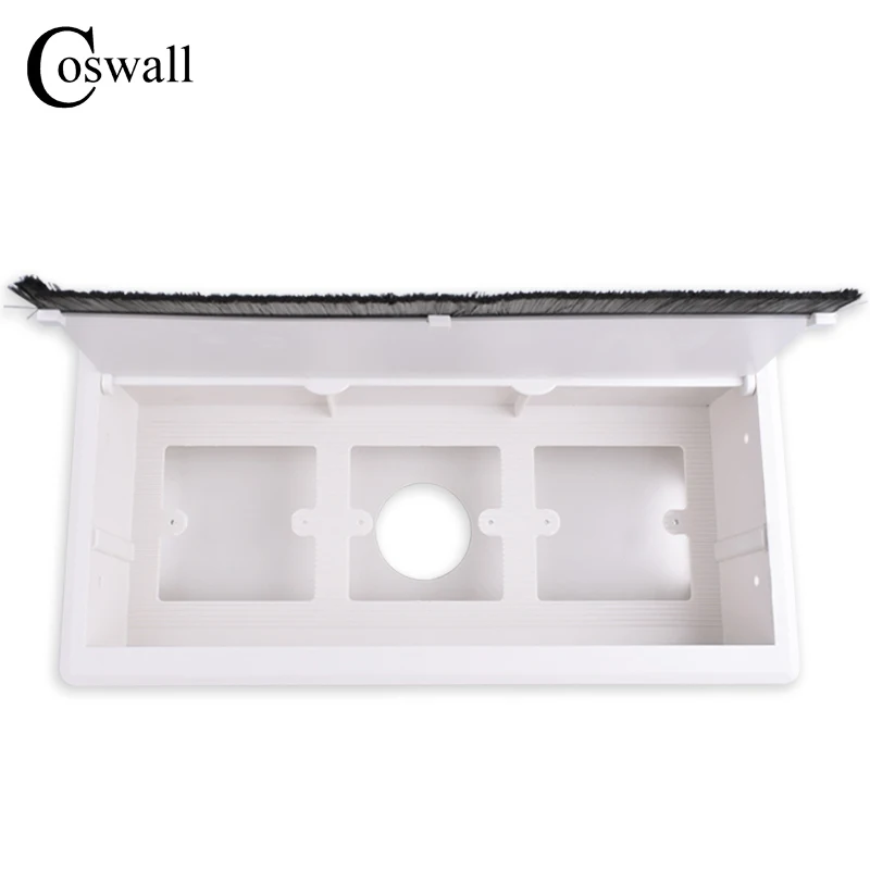 COSWALL тройная розетка европейского стандарта Настольная офисная с Пылезащитная