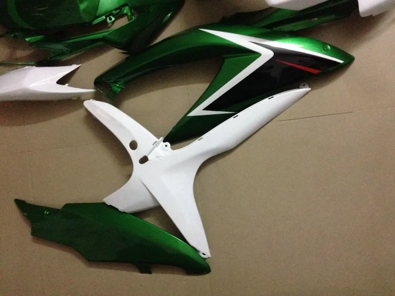 Литьевая форма обтекатель комплект для SUZUKI GSXR600 750 K8 08 09 GSXR 600 GSXR750 2008 2009 ABS зеленый