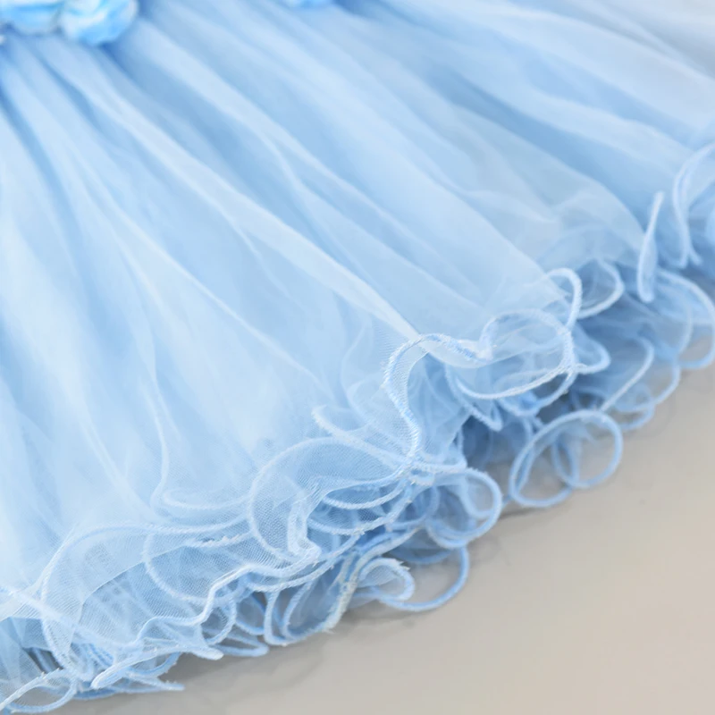 2017 новые детские Свадебные платья для девочек 3d стереоскопическая аппликация