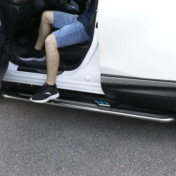 Новое поступление алюминиевая Беговая плата боковая Шаговая панель Nerf подходит