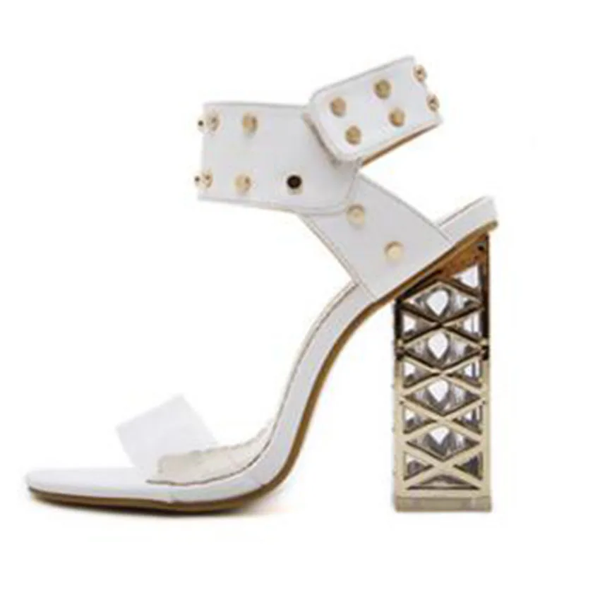 

2018 New Sexy Women Sandals Crystal Sandals Shoes High Heels Womens Shoes size 34-40