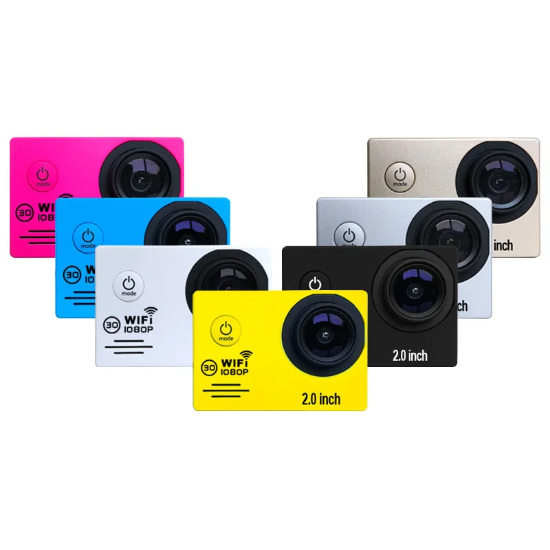 Экшн камера Full HD 1080 P 30FPS gopro hero 4 Stlye Novatek96655 Wifi go Водонепроницаемая pro 30 m Дайвинг