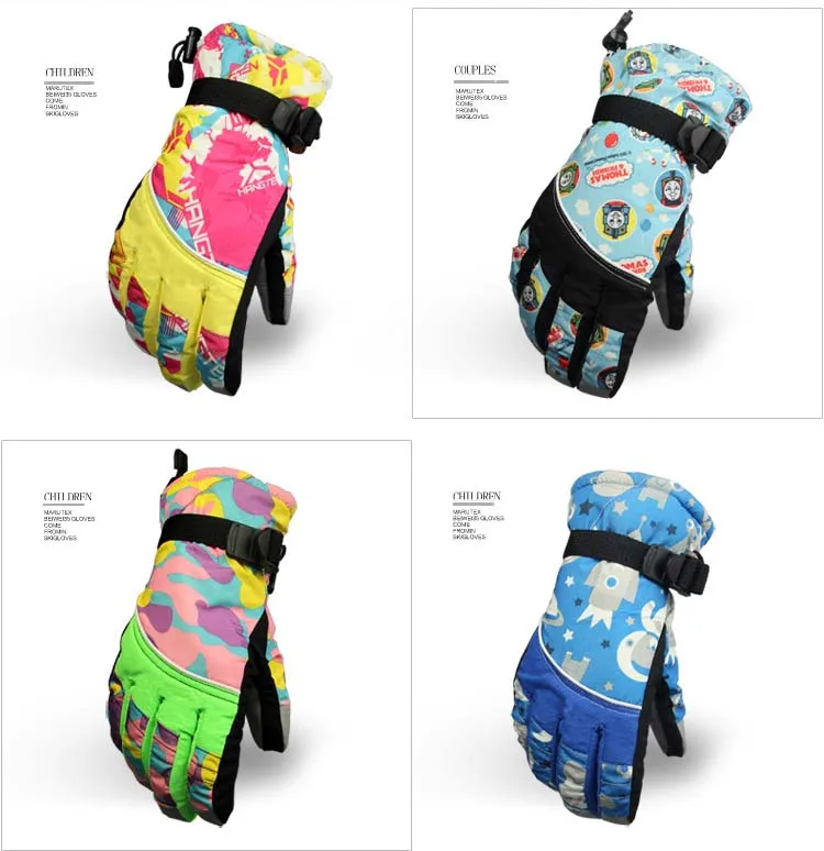 Glv 802 Youth warm winter ski gloves outdoor cycling | Спорт и развлечения
